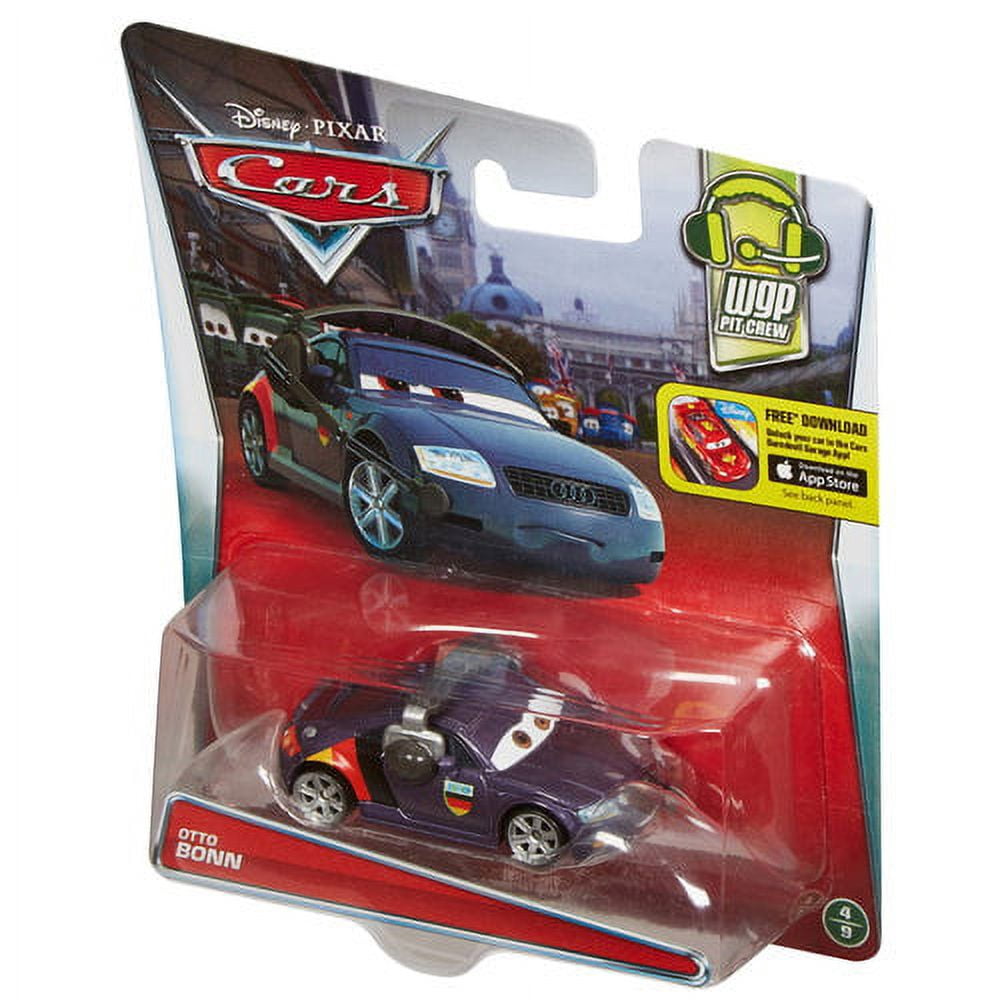 Disney / Pixar WGP Pit Crew Otto Bonn Diecast Car