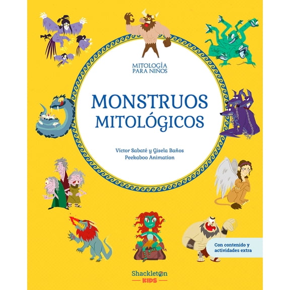Mythology for Children Monstruos Mitológicos: Libro Infantil Con Juegos Y Actividades Extra Descubre El Maravilloso Mundo de la MitologÃa Grieg, (Paperback)