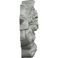 thumbnail image 3 of Ekena Millwork 7 3/4"W x 3"H x 7/8"P Floral Ribbon Onlay, Left, 3 of 6