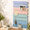 Coastal Haze, variant on Cork Board Alternative Felt Strip Board, 8 Pack Self-Adhesive Felt Bulletin Board Strips with 50 Push Pins, 13" x 2", Wall Pin Board for Office, Home and Classroom (Linen Dusk)