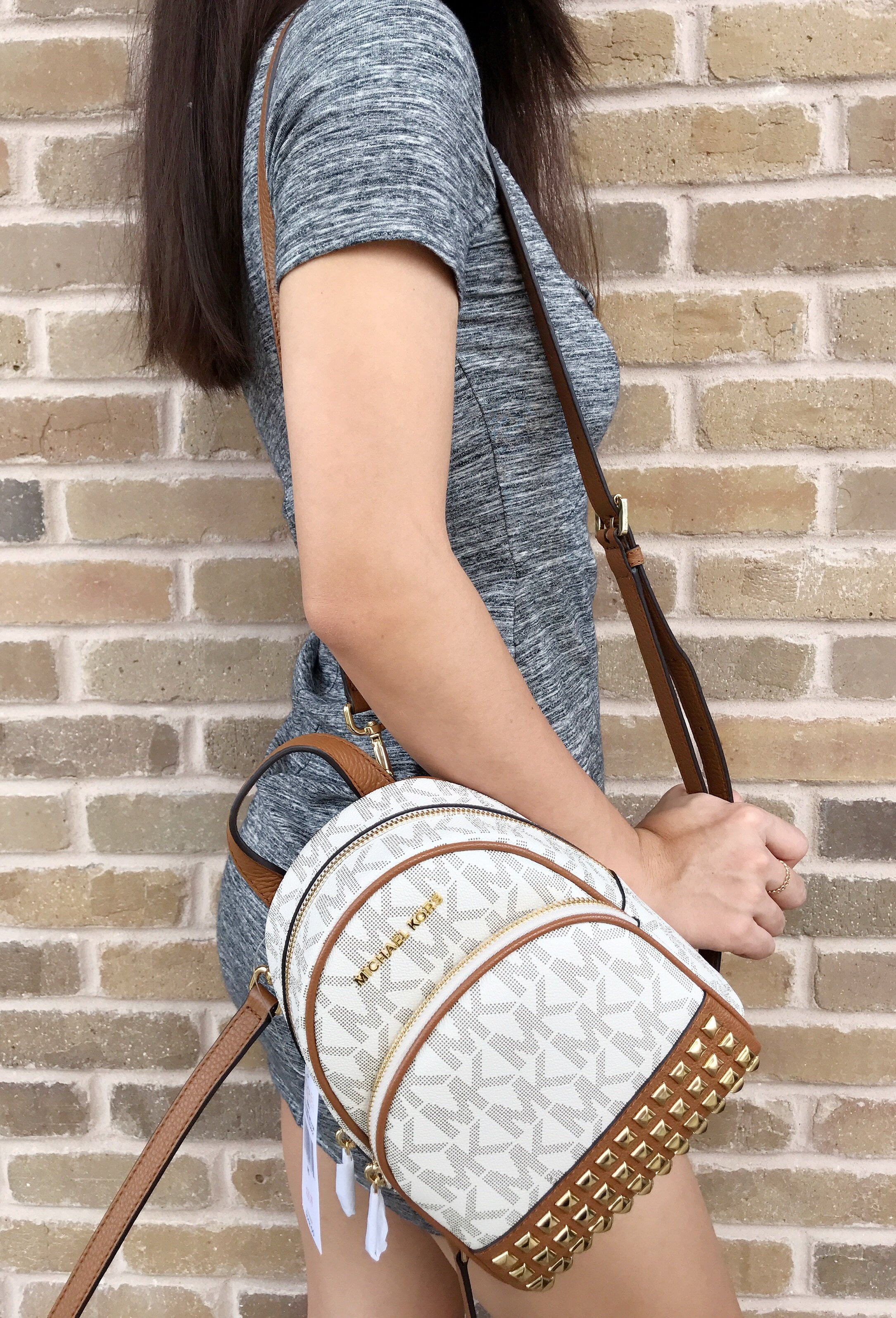 michael kors abbey extra small backpack