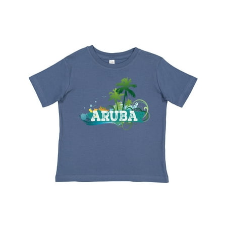 

Inktastic Aruba Vacation Cruise Gift Toddler Boy or Toddler Girl T-Shirt
