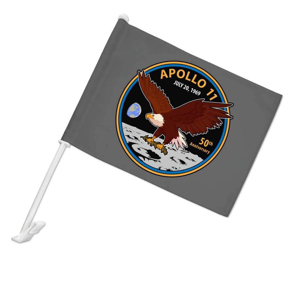 NASA Apollo 11 50th Anniversary Patch with Eagle on The Moon Car Truck ...