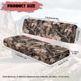 thumbnail image 7 of HUIACONG Camo Hunt UTV Seat Covers Waterproof Easy to Install UTV Seat Covers Protector Non-Slip Soft Suitable for Kawasaki Mule 3010, 7 of 7