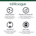 thumbnail image 5 of Tablevogue 60" x 30" Fitted Tablecoth Cover, Multiple Colors and Sizes Available, 5 of 8
