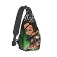thumbnail image 2 of The Boondocks Sling Backpack Travel Hiking Chest Bag Daypack Multipurpose Crossbody Shoulder Bag, 2 of 9