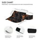 thumbnail image 3 of Balery Molten Lava Abstract Flow Gorra deportiva con visera ajustable para mujer y hombre (talla única), 3 of 7
