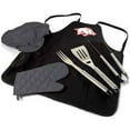 thumbnail image 1 of Université d'Arkansas Rasoirs Impression Numérique BBQ Tablier Grill Outil Fourre-Tout Pro Sac & 44; Noir, 1 of 1