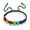 7 Chakra Crystal, variant on Natural Stone Agate Beaded Bracelet Tiger Eye Turquoise Charm Men Women Jewelry-Green Turquoise