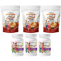 Gastric Sleeve Complete Vitamin Pack - Chewables Size: 3-Month Supply, BariatricPal Multivitamin ONE: Mixed Berry Chewable with 45mg Iron, BariatricPal Calcium Citrate Chews: French Vanilla Caramel