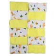 thumbnail image 2 of Bambini 023-3-Packs Wash Cloth Set, Yellow with Assorted Prints - 12 Piece Pack, 2 of 3