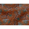 thumbnail image 4 of oneOone Viscose Jersey Fabric Leaves & Floral Block Printed Craft Fabric BTY 60 Inch Wide, 4 of 5