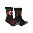thumbnail image 6 of Stephen King's IT The Movie Pennywise The Clown We All Float Down Here 2 Pack Athletic Crew Socks, 6 of 7