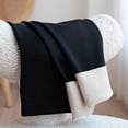 thumbnail image 4 of Gibobby Leggings Translúcido Mujer Mujeres Tallas granparas Terciopelo Engrosamiento Ropa maternidad Pantalones vientre Noveno pantalones Pantalones cuero falso Leggings embarazadas（Negro， XL), 4 of 5