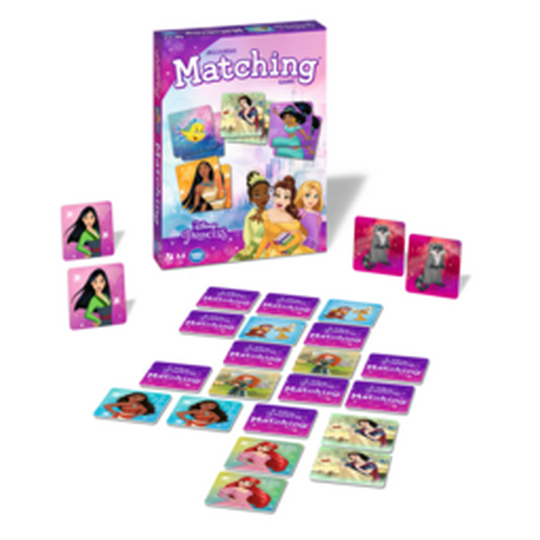 Ravensburger Disney Princess Matching Game for Kids Ages 3+ Fun