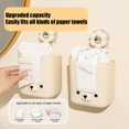 thumbnail image 4 of Xihbxyly Caja de Pañuelos, Porta Toallas de Papel de Pared, Bonita Caja de Plástico para Guardar Toallas, Organizador de Baño Moderno, Diseño Compacto, Fácil Acceso a Las Toallas de Papel, Ideal para, 4 of 7