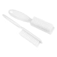 thumbnail image 5 of Unique Bargains 4 Pcs Fingernail Cleaner Nail Brush Fingernail Cleaning Tools Manicure Brush with Plastic Handle White, 5 of 8