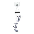 thumbnail image 1 of Solar Butterfly Wind Chimes - Color-Changing, Outdoor Decor, Gift for Mom/Girls, Garden/Patio, 1 of 6