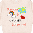 thumbnail image 3 of Inktastic Someone in Georgia Loves Me Toddler Sweatshirt, 3 of 4