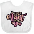 thumbnail image 3 of Inktastic Aunt Funny Niece Girls Baby Bib, 3 of 4