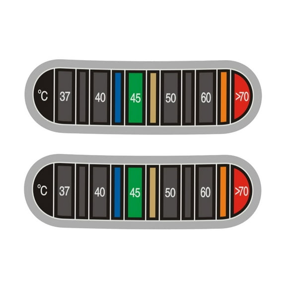 Thermometers Sticker Adhesive Thermometers Strips for Testing Water Temperature