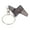 C, variant on Car Static Eliminator Keychain Head Rocket Static Keychain Pendant Shaped Release P8M2 Electrostatic Decorative