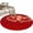 Red, variant on Round Area Rug 8 Ft, Happy Valentine's Day Washable Non-Slip Circle Carpet for Living Room/Bedroom, Red Shining Love Heart Romantic Collection Low-Profile Large Area Rugs for Indoor