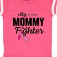 thumbnail image 4 of Inktastic Breast Cancer Awareness My Mommy is a Fighter Boys or Girls Baby Bodysuit, 4 of 5