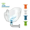 thumbnail image 3 of TubShroom Revolutionary Hair Catcher Drain Protector for Tub Drains (No More Clogs) Orange, 3 of 5