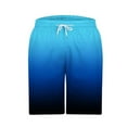 thumbnail image 4 of Stretch Waist Shorts Shorts for Summer Men's Quick Dry Shorts Shorts Men Work Stretchy Shorts Men Lightweight Shorts Cheap Mens Shorts, Sky Blue, 5XL, 4 of 4