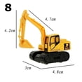 thumbnail image 4 of Mini Plastic Alloy Construction Vehicle Engineering Car Truck Model Kid Children Classic Toy, 4 of 5