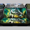 thumbnail image 6 of Pzuqiu Wolf Car Seat Covers Full Set Non-Slip, for Car Seats Sedan Seats Automotive Seats Suitable for Cars Trucks, 6 of 10