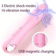 thumbnail image 1 of 1pc Waterproof Electric Shock G-Spot Vibrator for Women - Clitoral and G-Spot Stimulation, 16 Frequency Modes, 3 Shock Modes - Perfect for Masturbation and Adult Sex Toys, 1 of 4