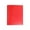 Red, variant on YiJuHu 5pcs Plastic Pocket Folders with Prongs, Colored Heavy Duty Pocket Folders with Business Card Slot, Letter Size, File Fasteners, for Office