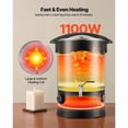 thumbnail image 3 of Wax Melter For Candle Making, 5.3 Qts, Fast And Even Heating, With Easy Pour Spout And Temperature Control, Hourglass Base For Non-Stick Smooth Flow, Wax Melting Pot For Making Candles Soaps, 3 of 10