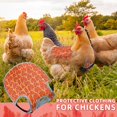 thumbnail image 6 of Chicken Saddle and Back Protector for Hens, Apron With Adjustable Straps，Chicken Saddle For Hens，Chicken Aprons For Hens，Chicken Saddles For Hens For Protection-Yellow, 6 of 11