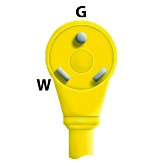 Marinco (1PCMRV) 30 Amp Male to 30 Amp Female RV Locking Adapter,Pigtail Adapter