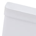 thumbnail image 3 of NFTIGB Plastic Square Plant Pot Planter 3.15 in / 8 cm with Tray Succulent Container White, 3 of 9