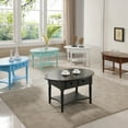 thumbnail image 4 of Coastal Oval Coffee Table in Pecan, 4 of 11