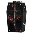 thumbnail image 1 of Tablero ataúd espeluznante Cgtredaw Decoraciones Halloween Funciona con pilas, 1 of 9