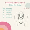 thumbnail image 5 of Bass Clef & Beyond Infinity Toggle Chain Necklace, 5 of 6