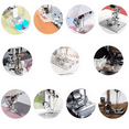 11 Piece Multifunction Presser Foot Presser Feet Accessory Set For W6