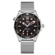 thumbnail image 1 of Reloj mecánico automático luminoso de acero con correa de malla para hombre, 1 of 5