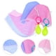 thumbnail image 4 of 2 juegos de gorro y babero para chupete de bebé para cosplay, disfraces, trajes decorativos, chupete para cosplay, suministros para disfraces de festivales., 4 of 8