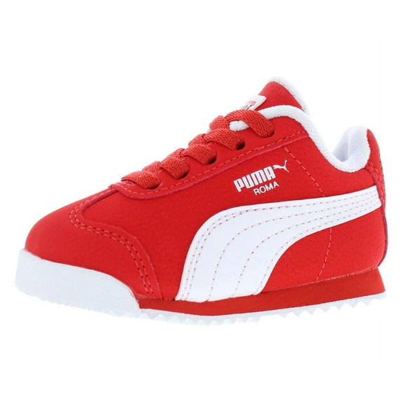 Puma Roma Reversed Ac Ps Infant/Toddler Shoes Size 7, Color: Red/White