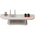 thumbnail image 3 of Wall Mounted TV Cabinet Wall Shelf Floating Shelf TV Console TV Stands Multimedia Storage Shelf Display Shelf Bedroom Living Room Decoration Shelves Bookshelf Goods Rack TV Bracket, 3 of 4