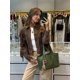 thumbnail image 1 of Chaqueta marrón Retro con borlas y bolsillos para mujer, abrigo ajustado de manga larga con botonadura única, ropa de calle para otoño, 2024, 1 of 5