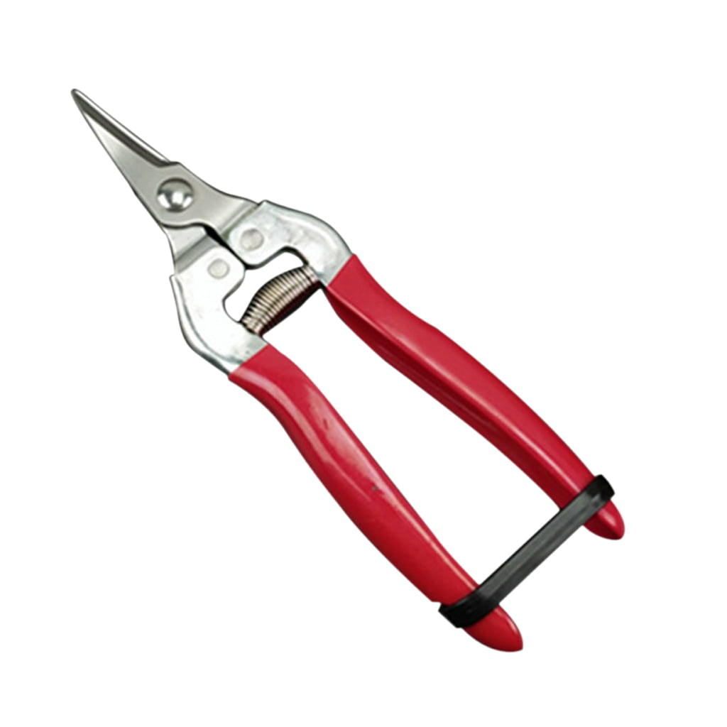 Garden Trimmer Pruning Shear with Open & CLose clip Safe Spring Loaded Practical
