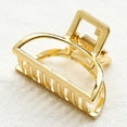 thumbnail image 1 of Fiudx Pinza de Pelo Moderna, Elegante Pinza Metálica para Flequillo, Accesorio Elegante para El Cabello para Mujer, Pinza Pequeña y Duradera para Uso Diario, Perfecta para Todo Tipo de Cabello, Ideal, 1 of 2