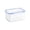 🔥 blue_Base#3600, variant on 4 in 1 Produce Storage Containers for Fridge with Colander and Strainer, Airtight Stackable Plastic Food Storage Bins for Washing and Keeping Fruits and Vegetables Fresh